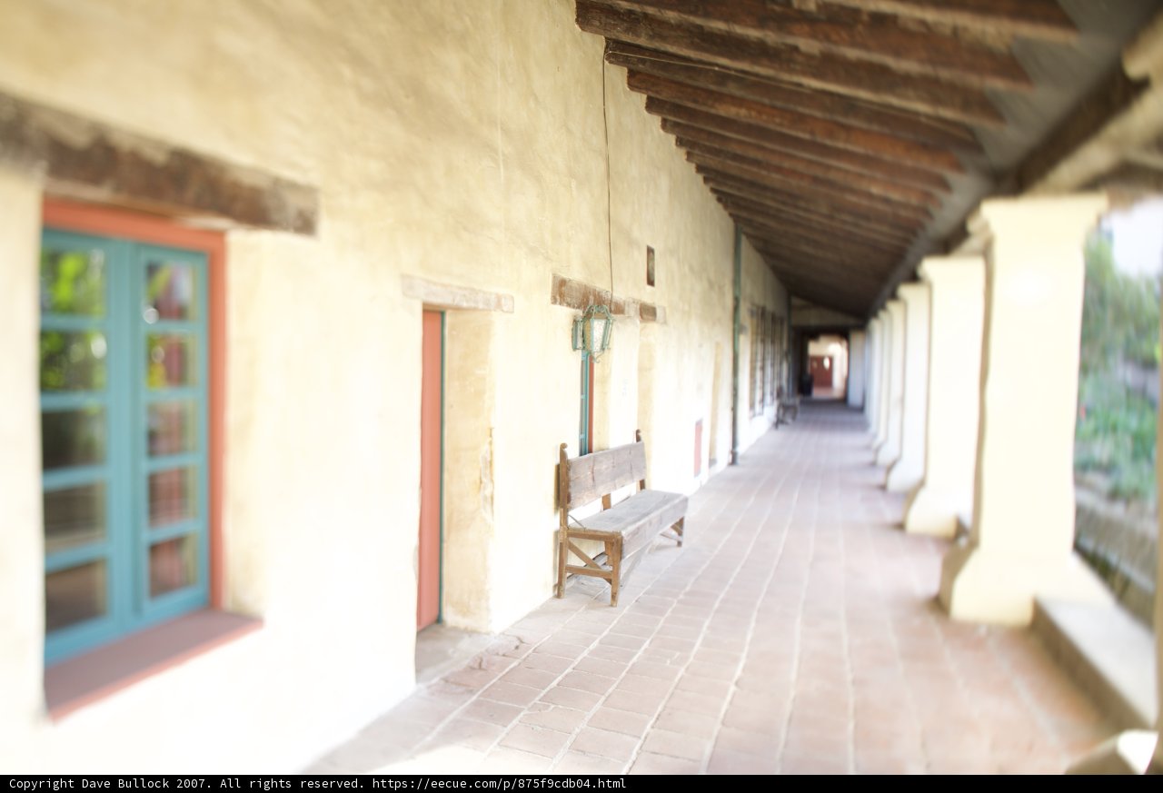 A Walk Down the Villa's Corridor