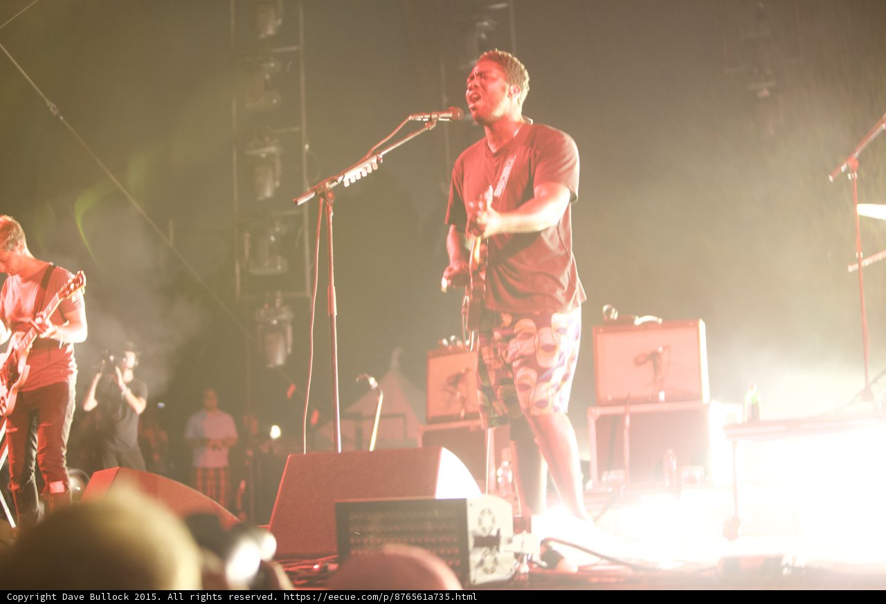 Bloc Party Wide Stage Shot