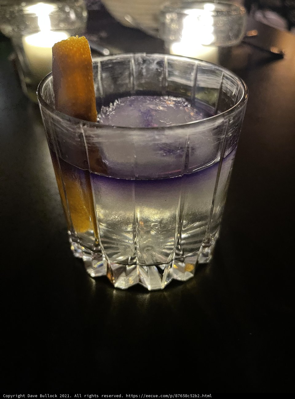 Purple Passion Cocktail