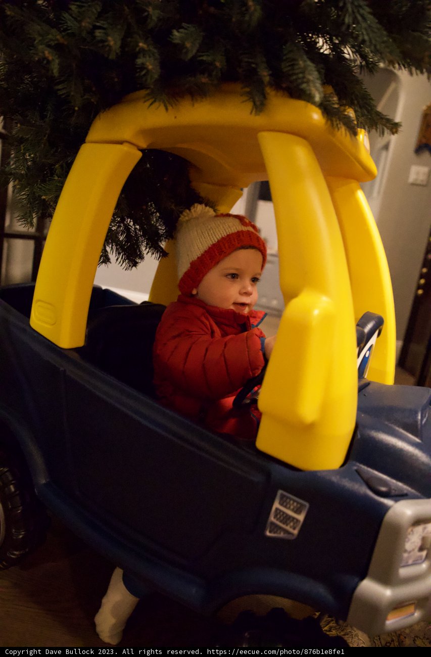 Wesley's First Christmas Drive
