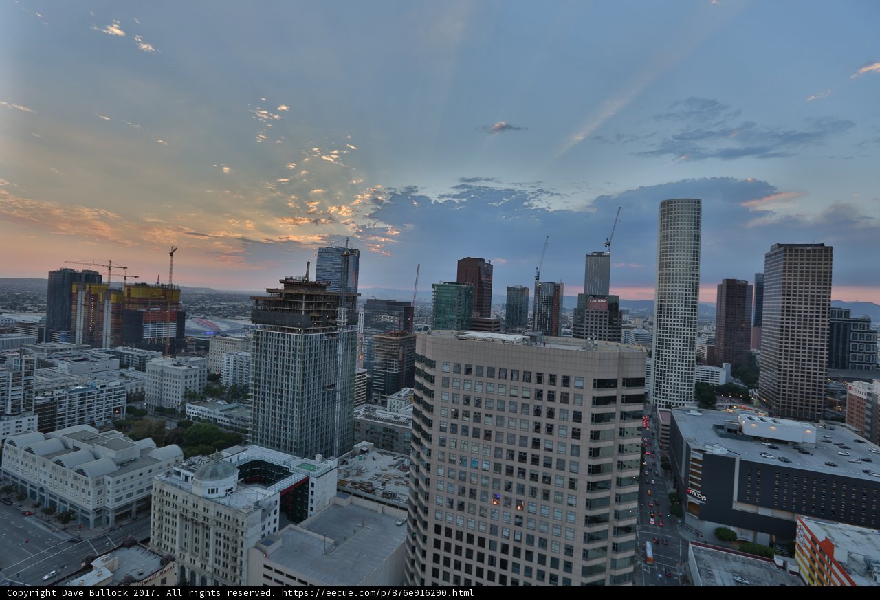 Sunset over the Metropolis