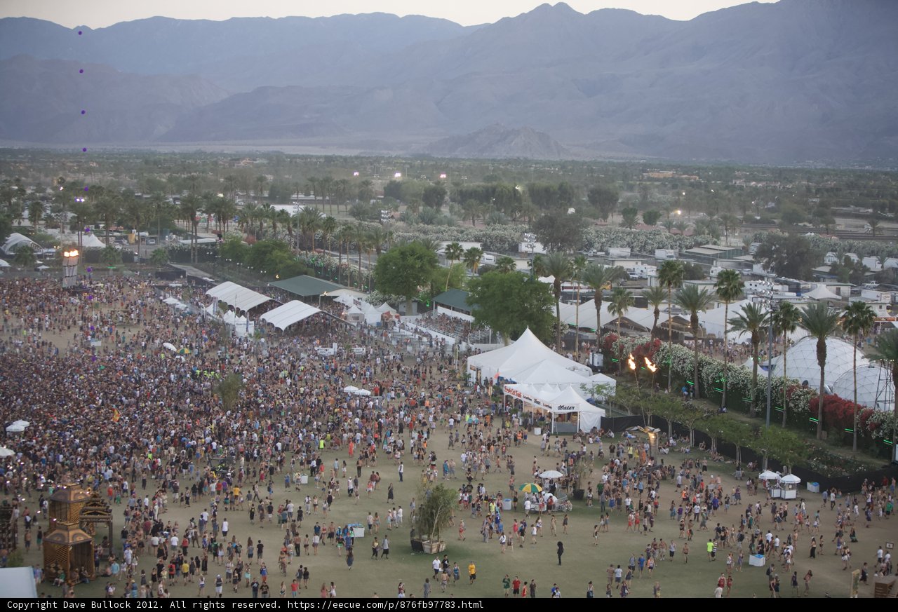 Coachella's Crowded Concert