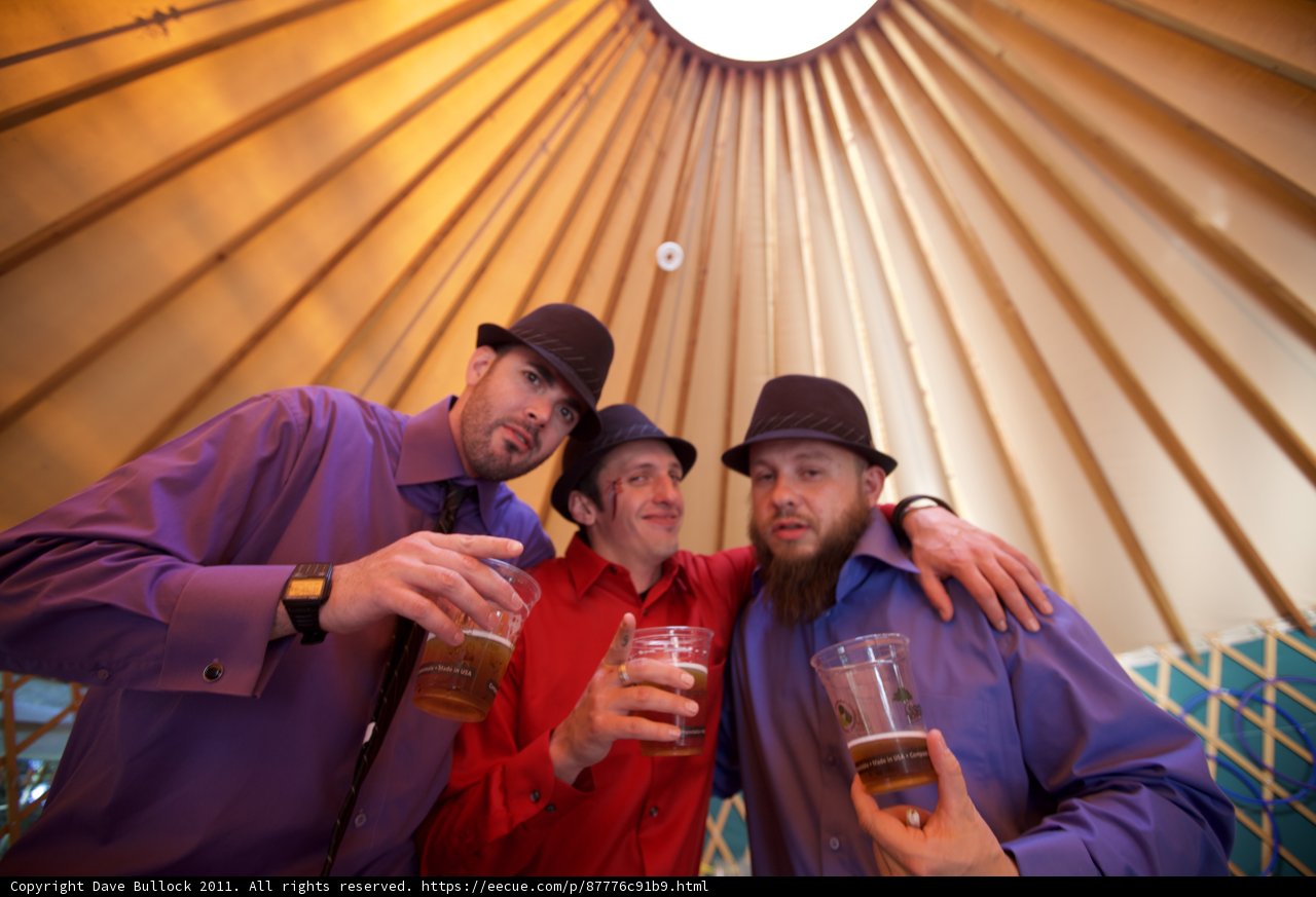 Three Men and Their Beers