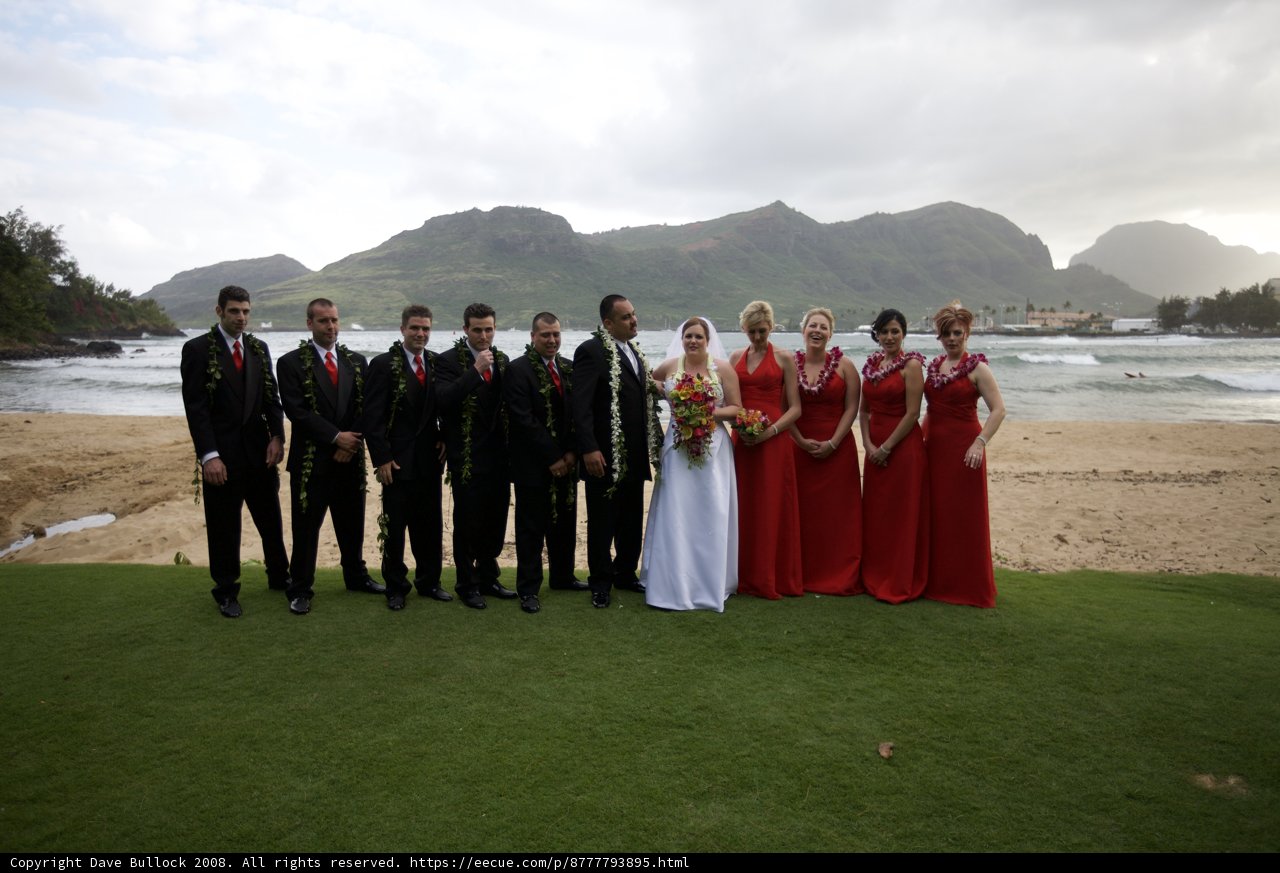 Formal Beach Wedding