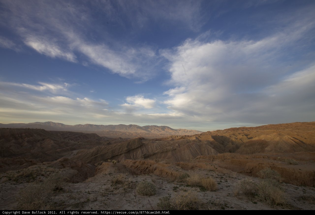 Majestic Mountains in Anza Borrego