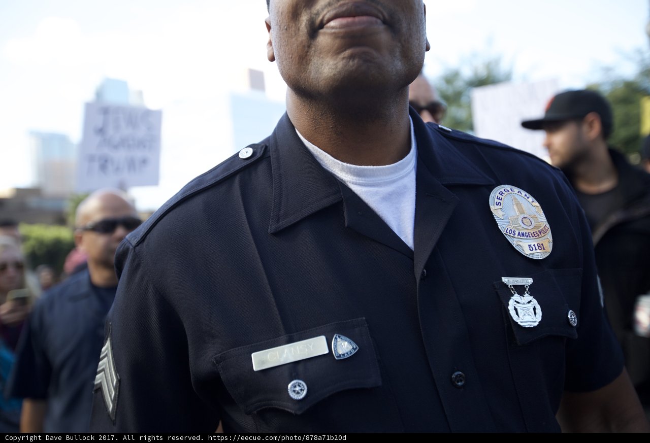 Police Presence at Women's March