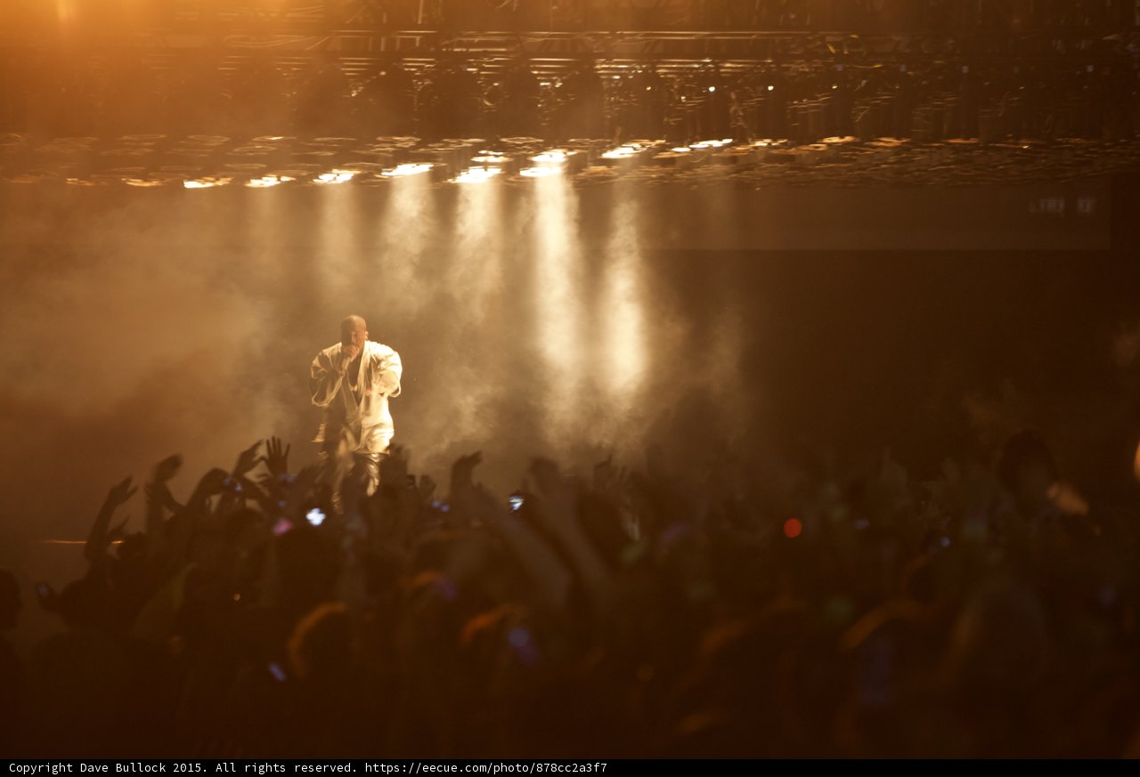 Kanye West Spotlight Cathedral