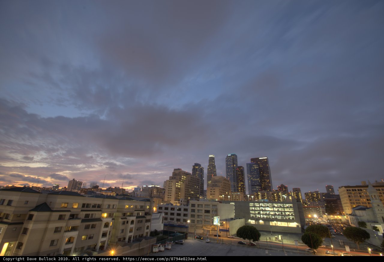 Dusk over the Metropolis
