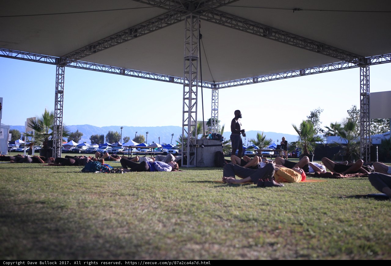 A Crowd Under the Coachella Sky