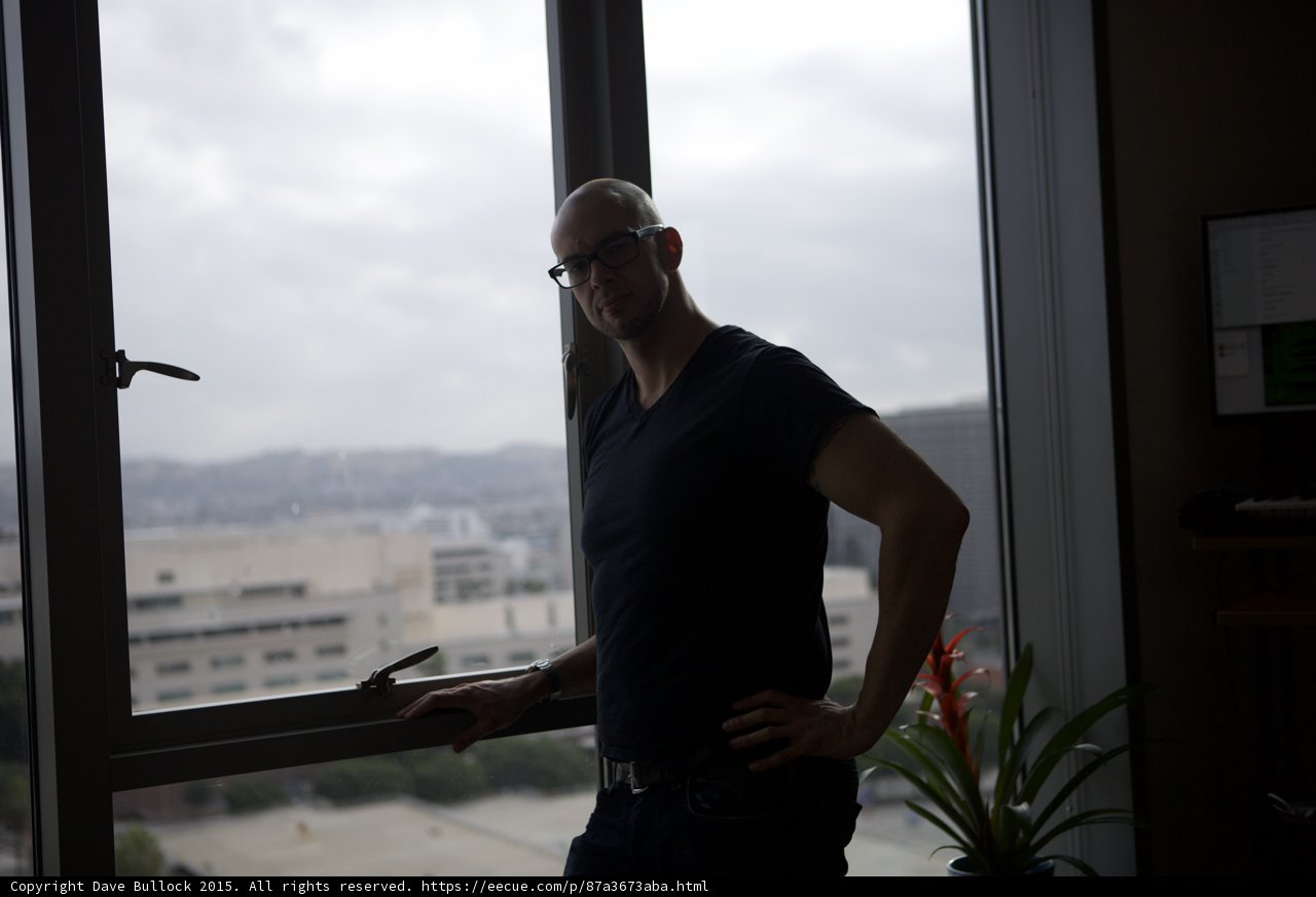 Standing Portrait with City Views