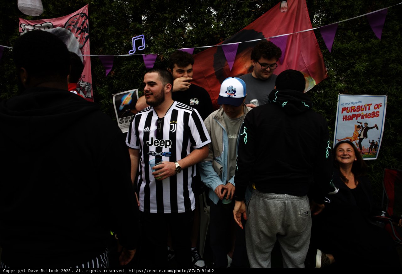 Cam's Soccer-Themed Graduation Bash