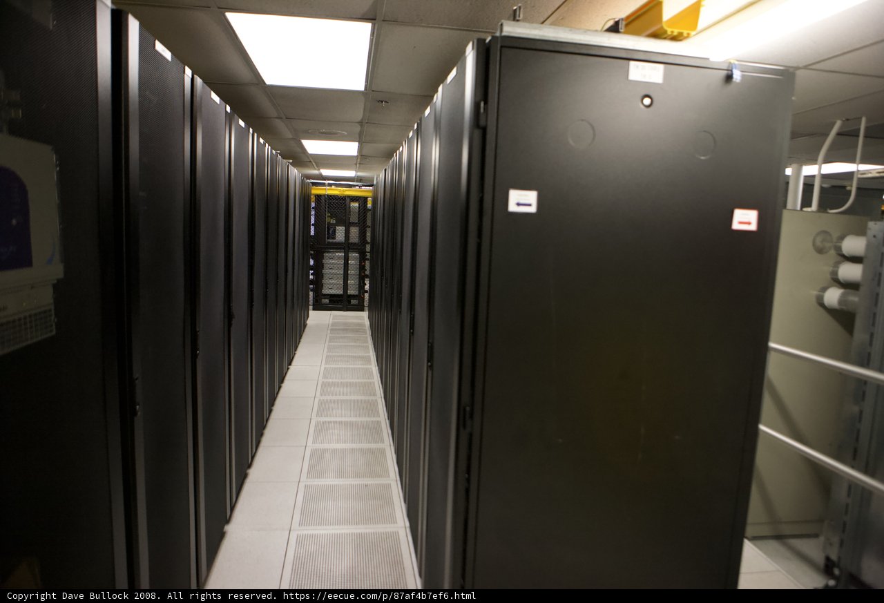 The Black Server Hallway