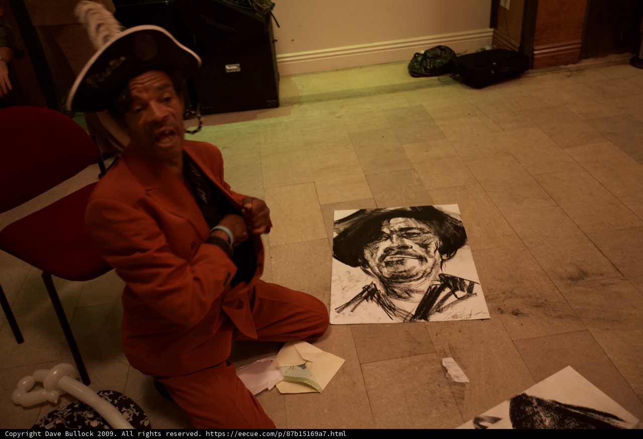 Freddie Stone in his Artistic Moment