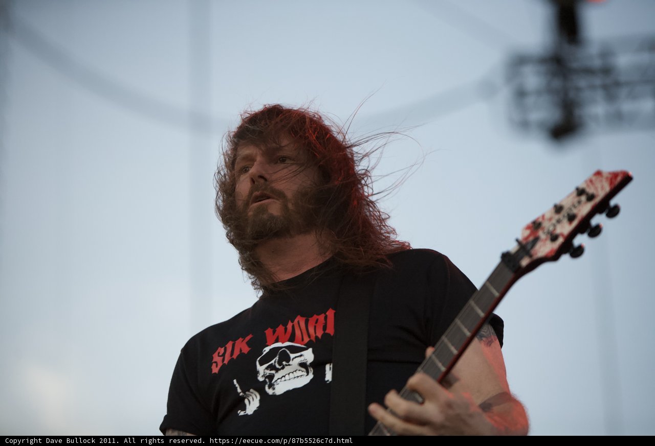 Gary Holt Rocks Out on Guitar at Big Four Festival
