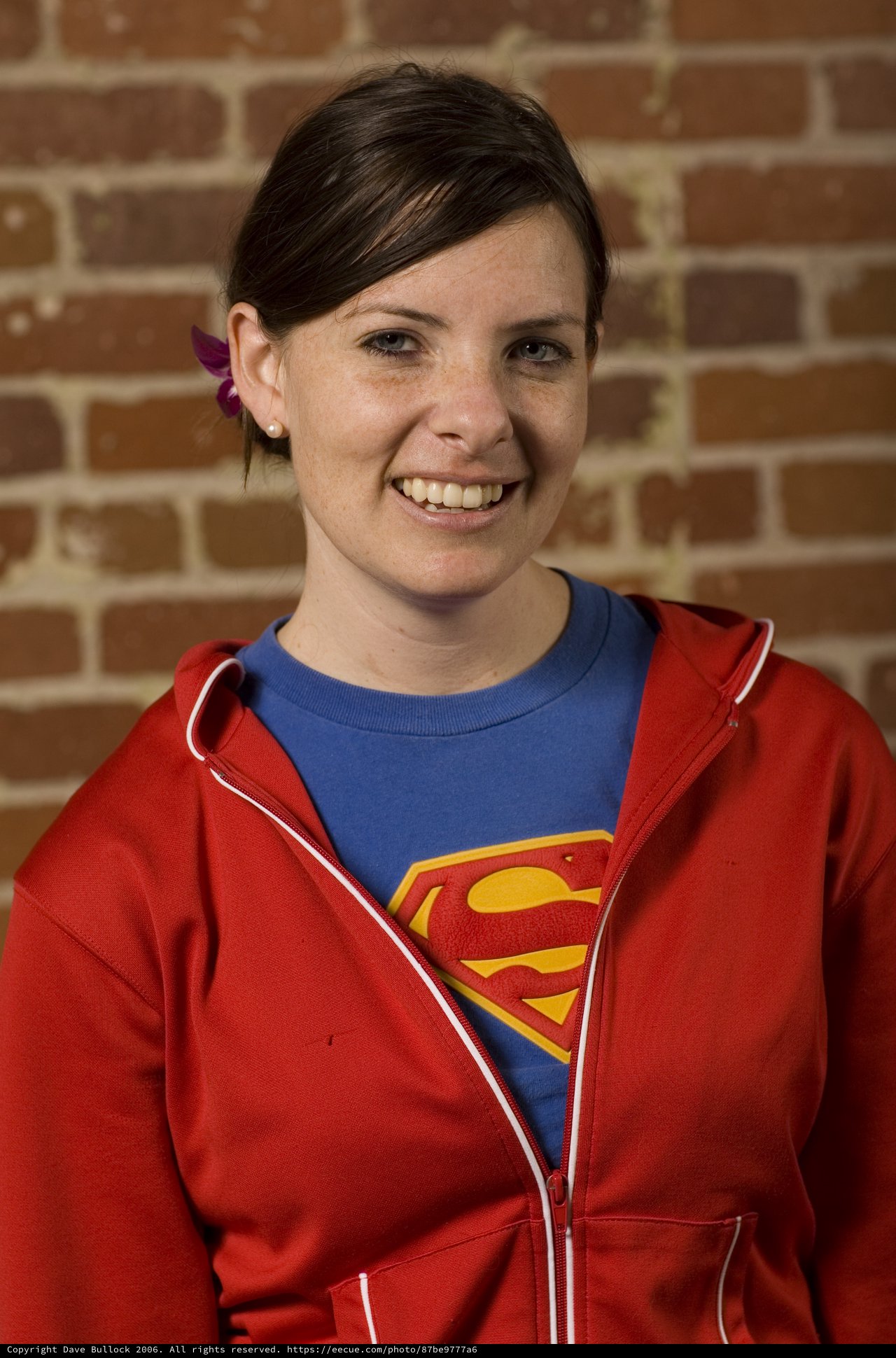 Penelope Smiles at BarcampLA2 Portrait Session