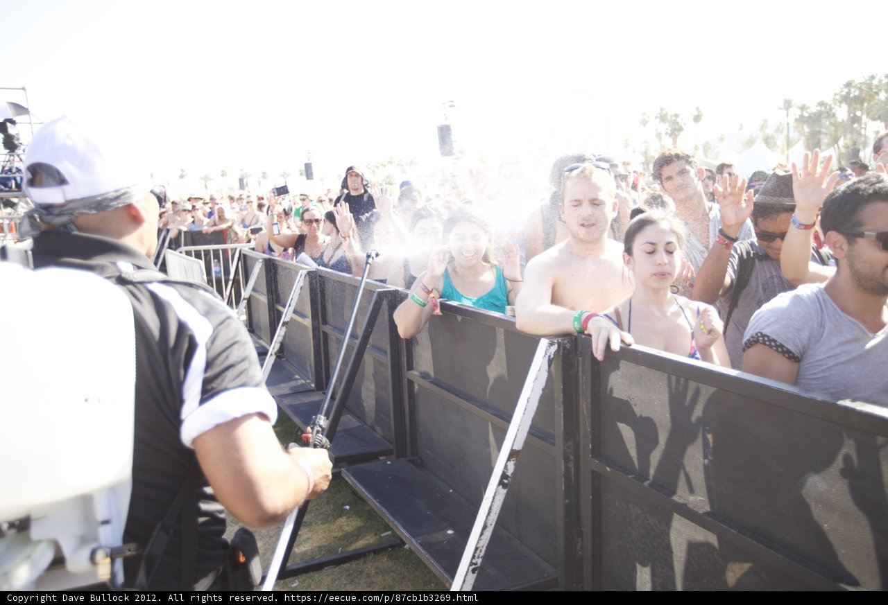 Man Stands Before Masses at Coachella 2012