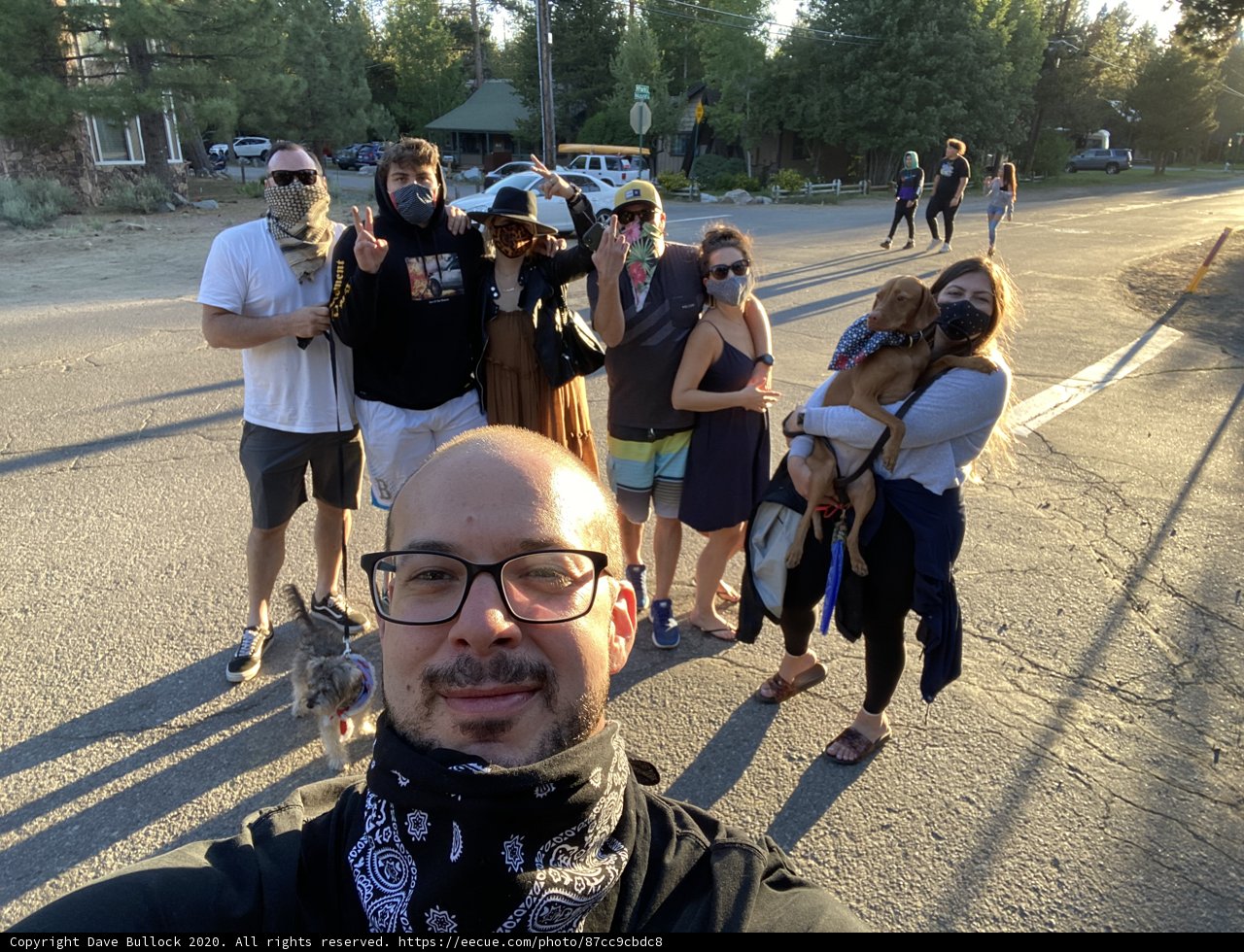 Selfie Time with Friends in South Lake Tahoe