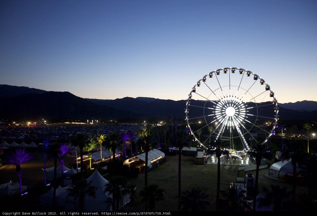 Desert Fun on a Ferris Wheel