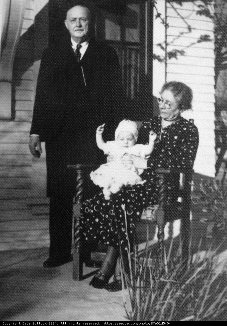 Formal Family Portrait with Baby
