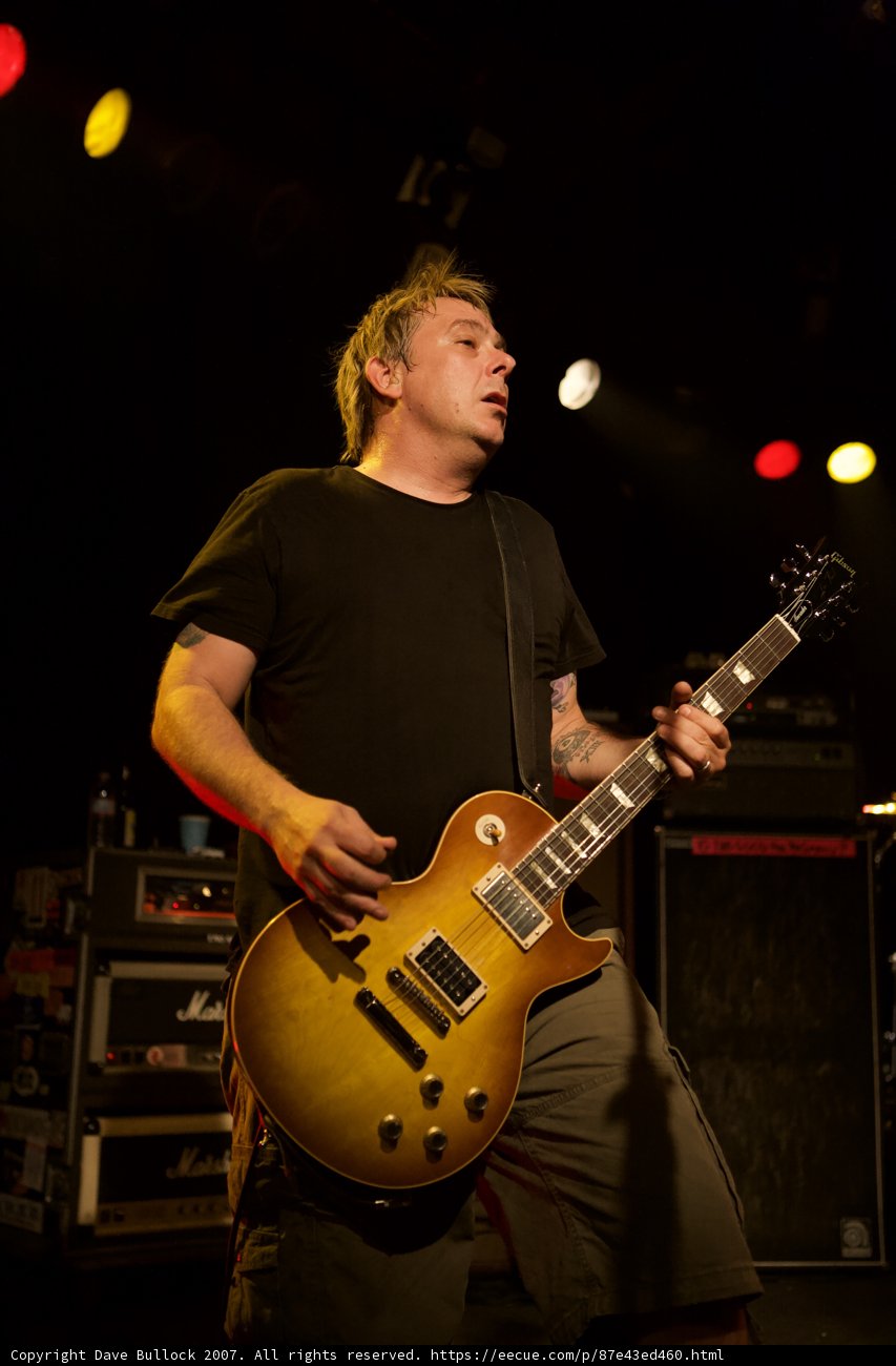 Brian Baker Rocks the Stage with his Electric Guitar