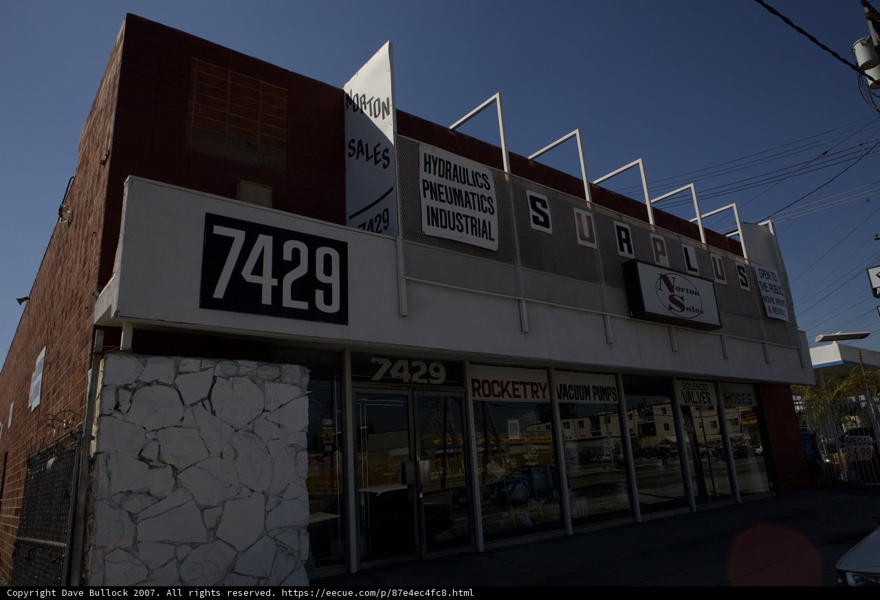 Building with Numbered Sign