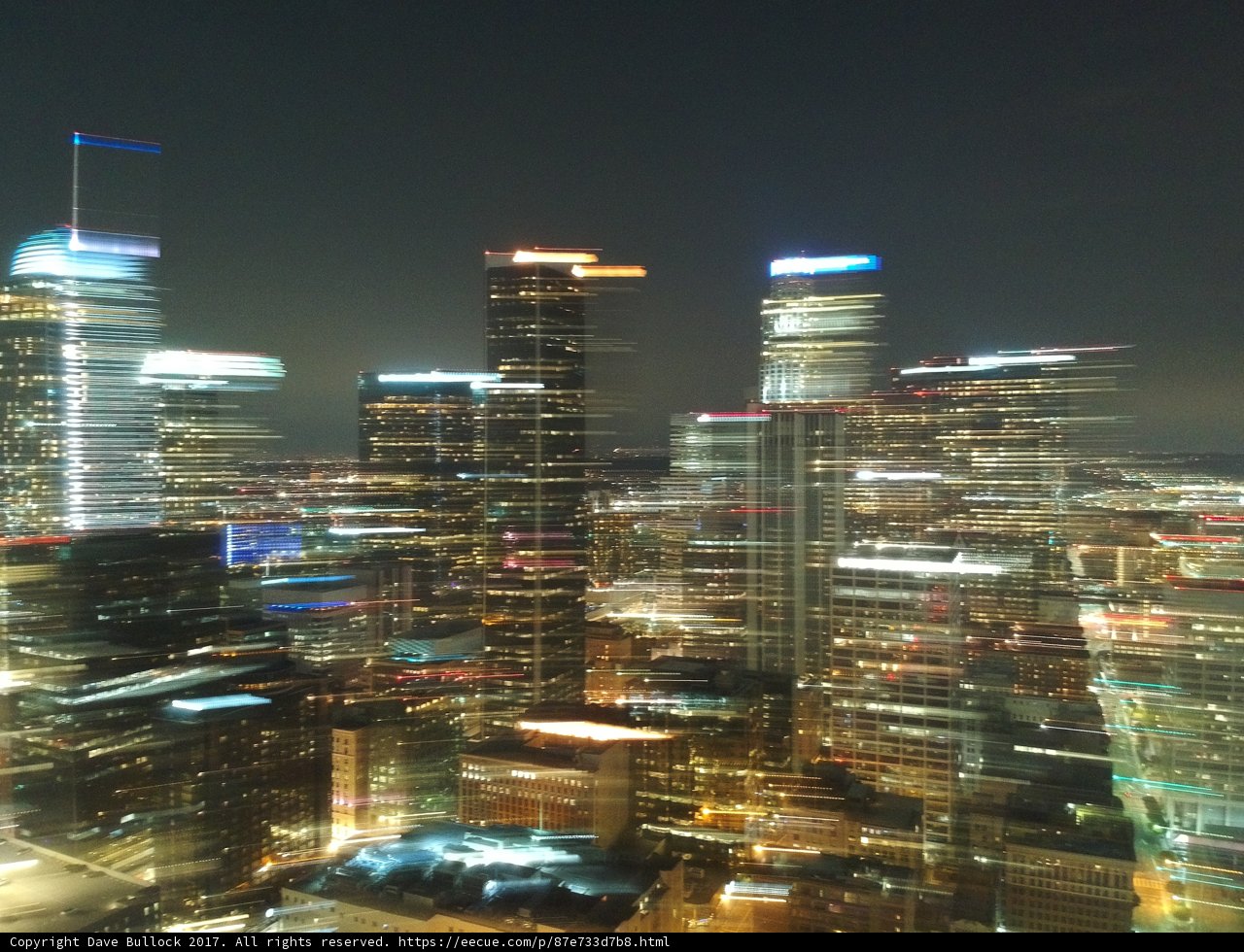 Glowing Metropolis
