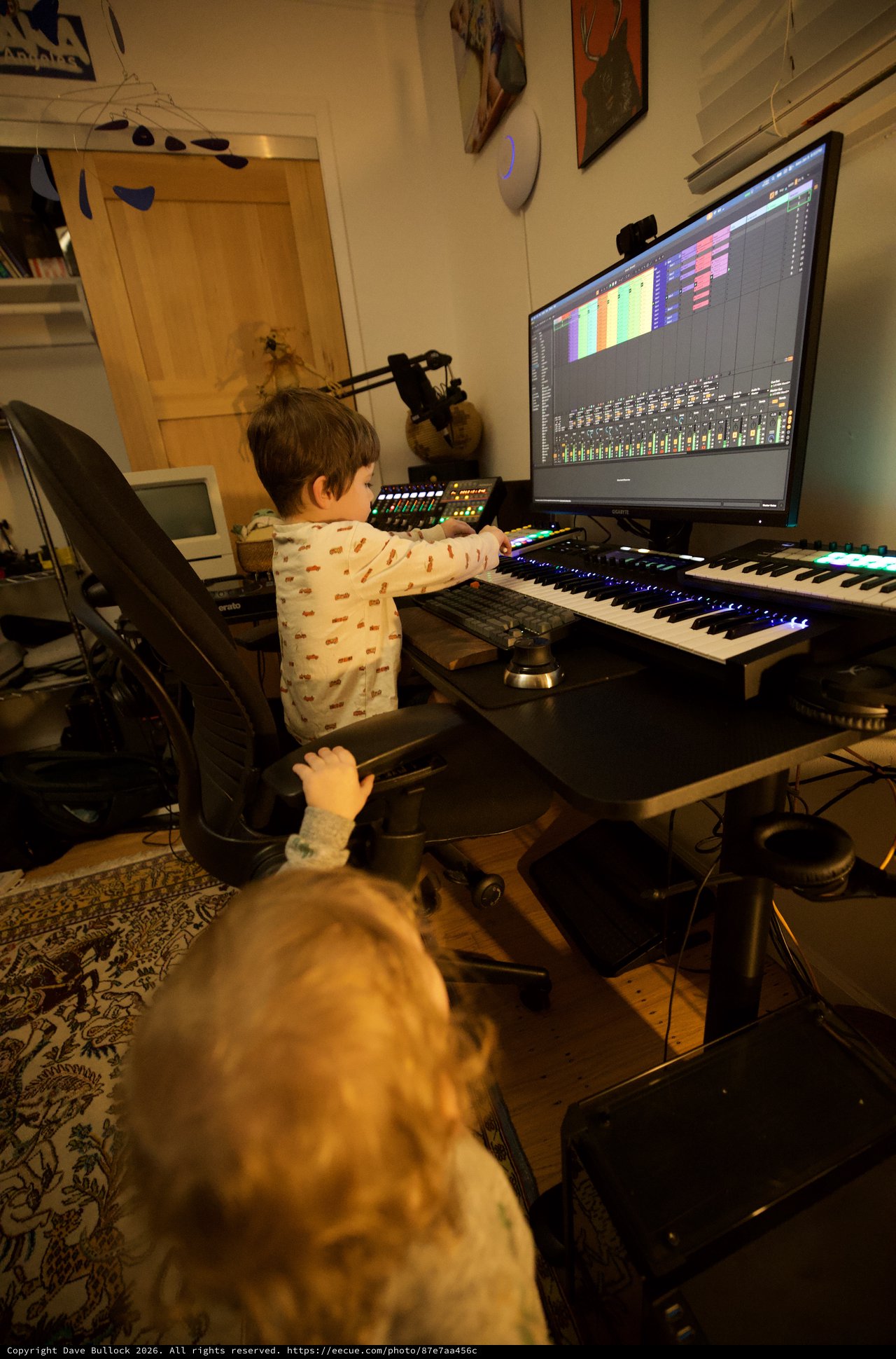 Young Musicians Learning Digital Audio Production at Home