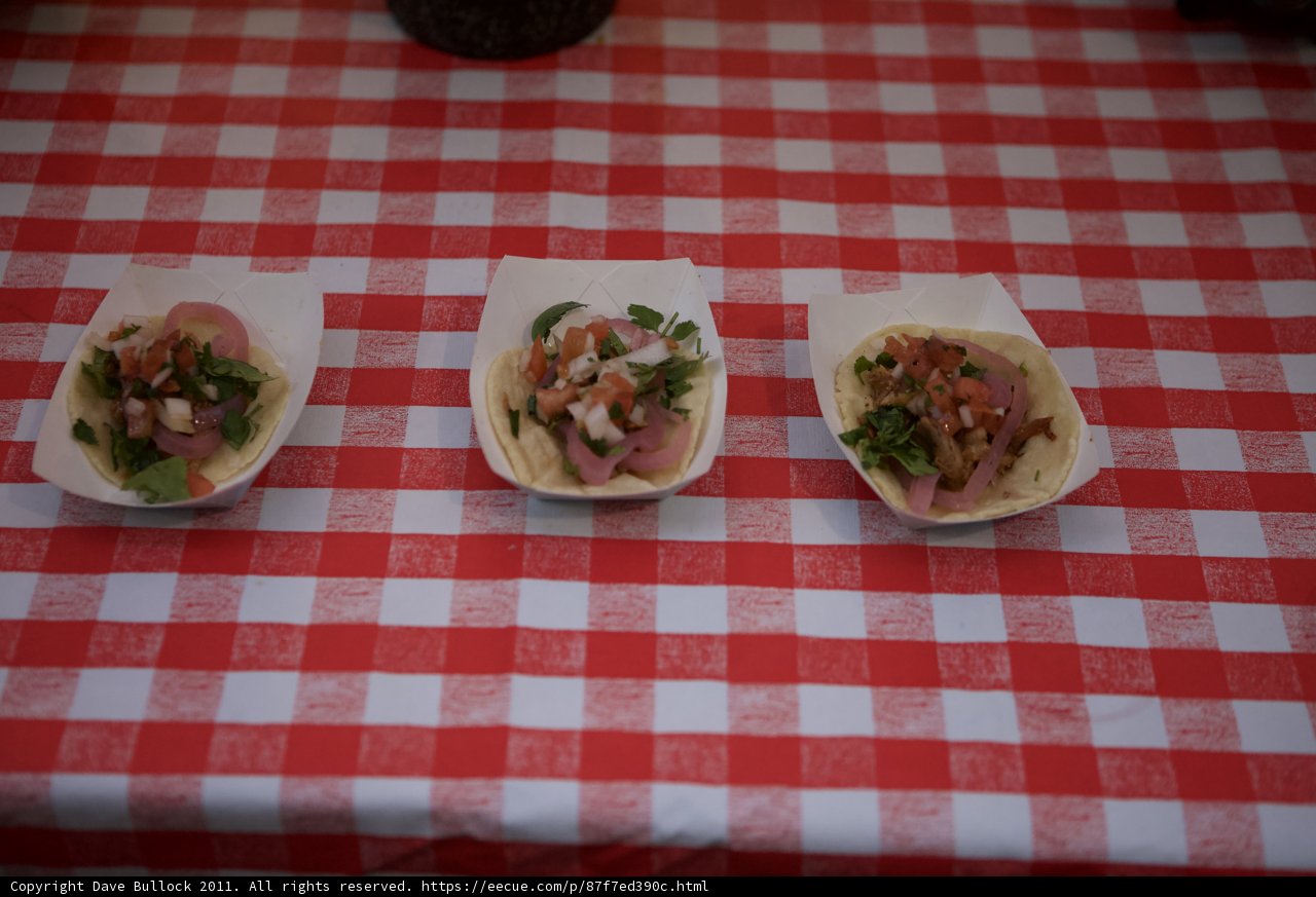 Tasty Tacos at the Plata Wine Party