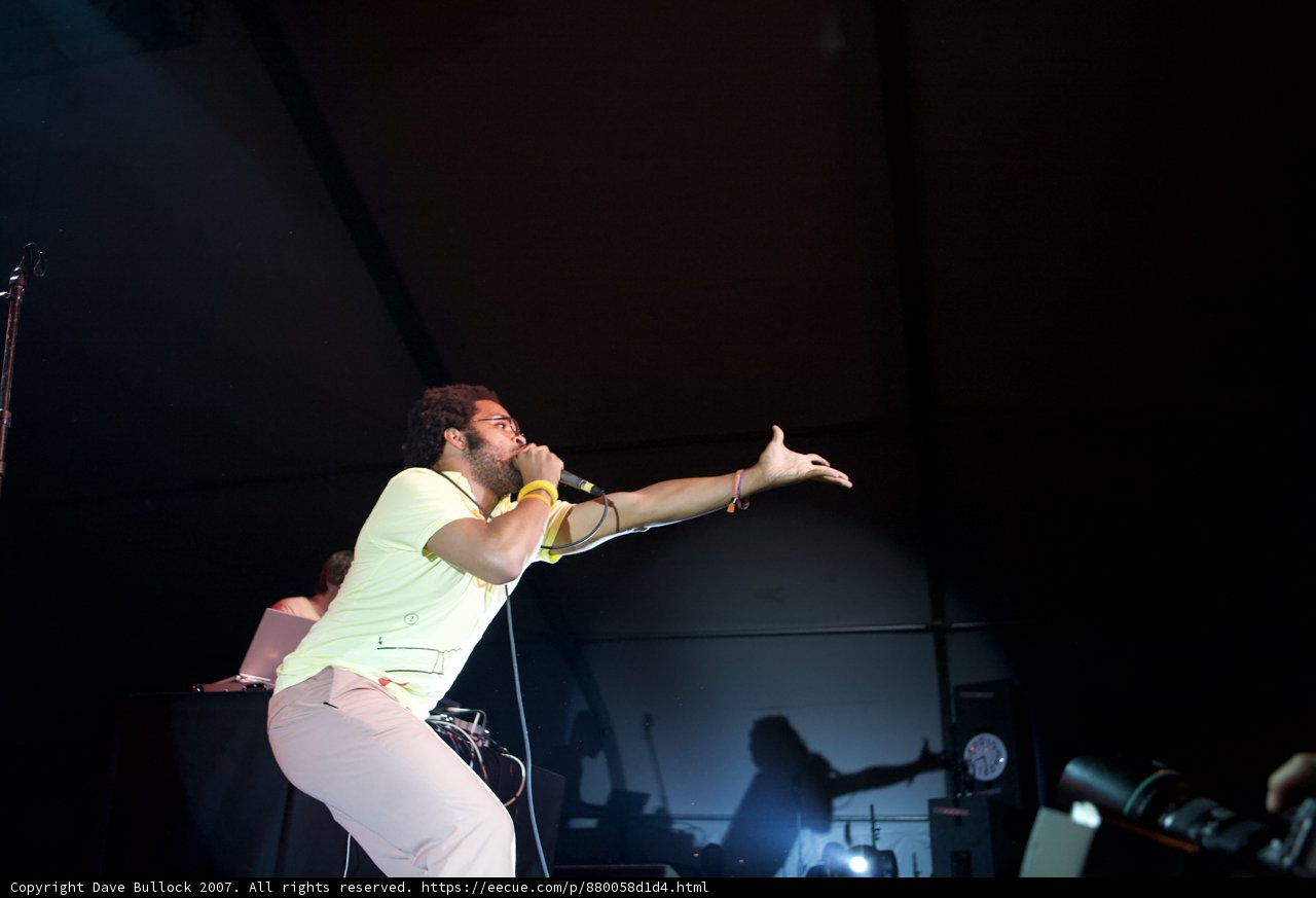Entertainer Lights Up the Coachella Stage