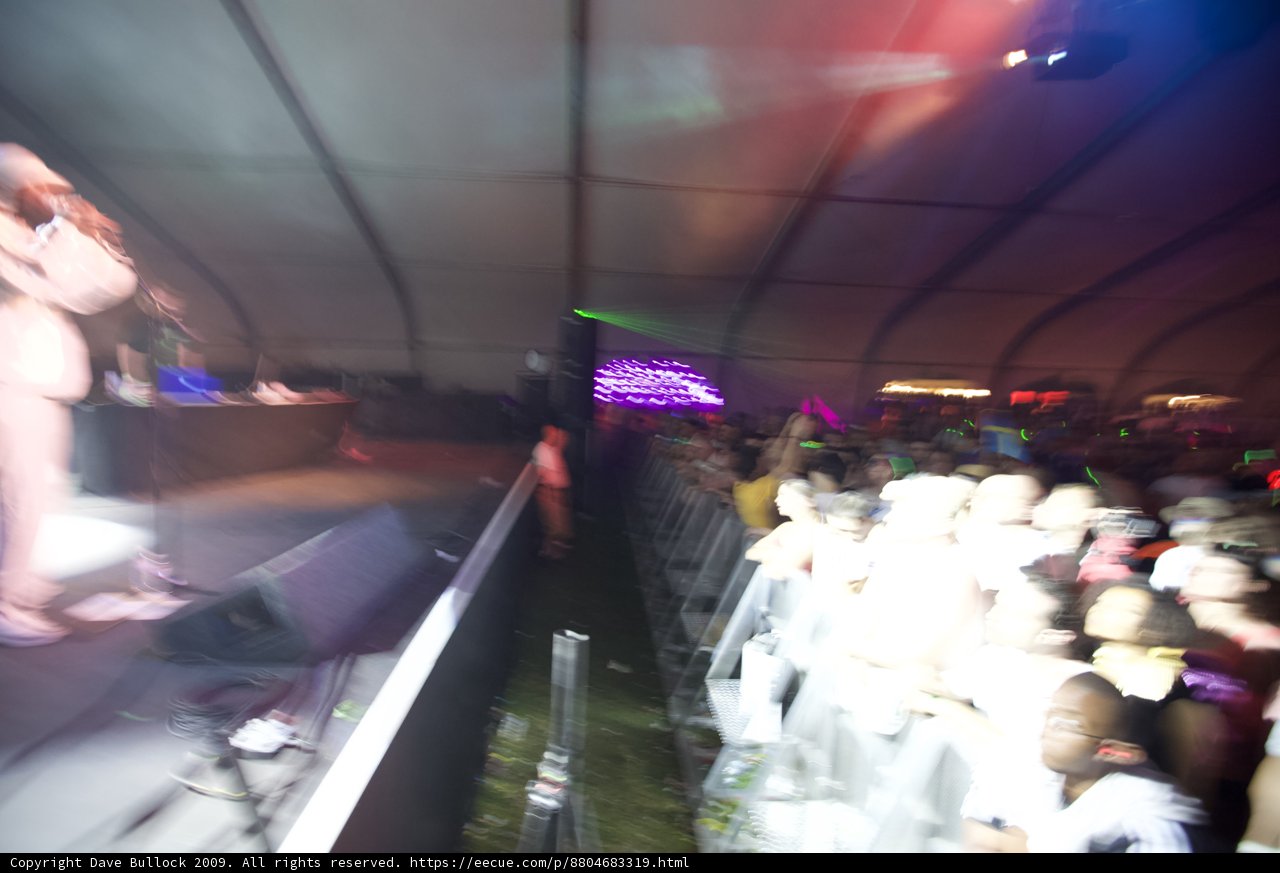 Blurry Nightlife at Coachella 2009