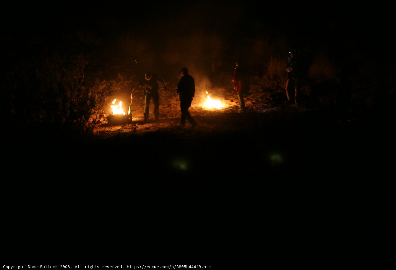 Gathering Around the Flames