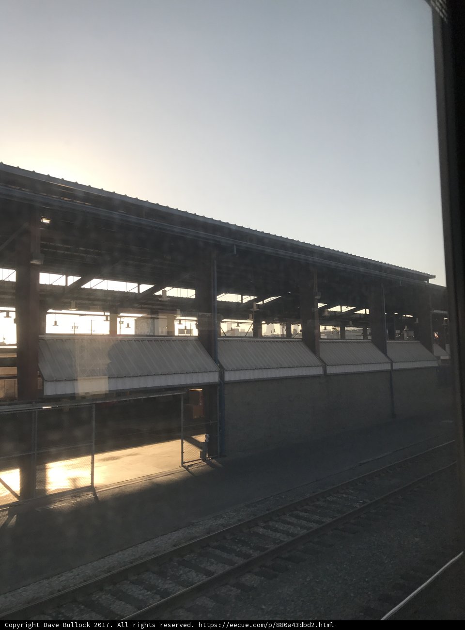 A Busy Day at Los Angeles Train Station