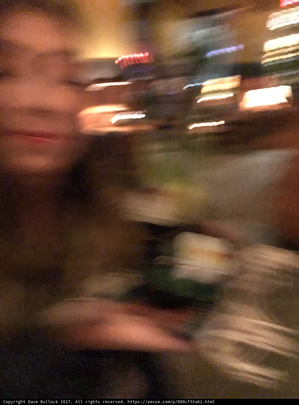 Blurry Nightlife in Los Angeles