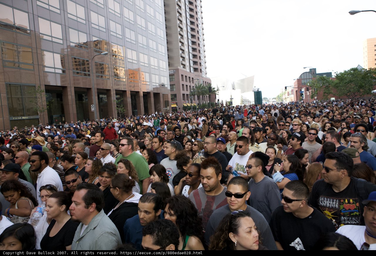 Urban Concert Crowd