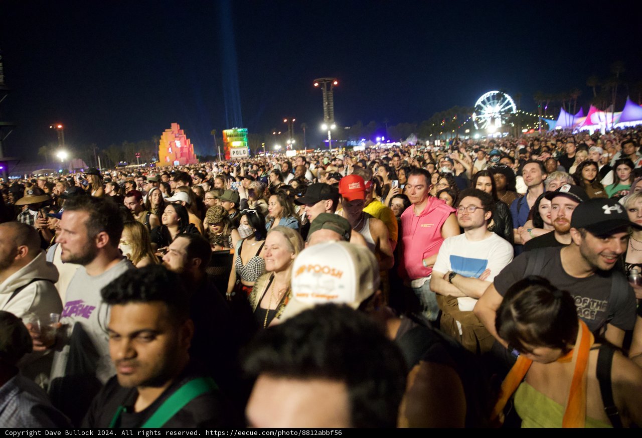 Electric Vibes and Enthusiastic Crowds at Coachella 2024