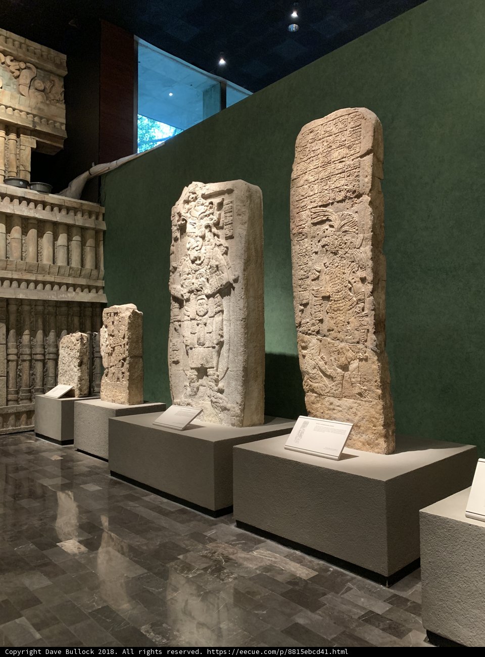 Stone Statues on Display at the Museum