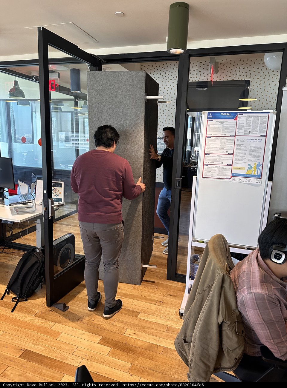 Productive Minds at Work: San Francisco Office Scene