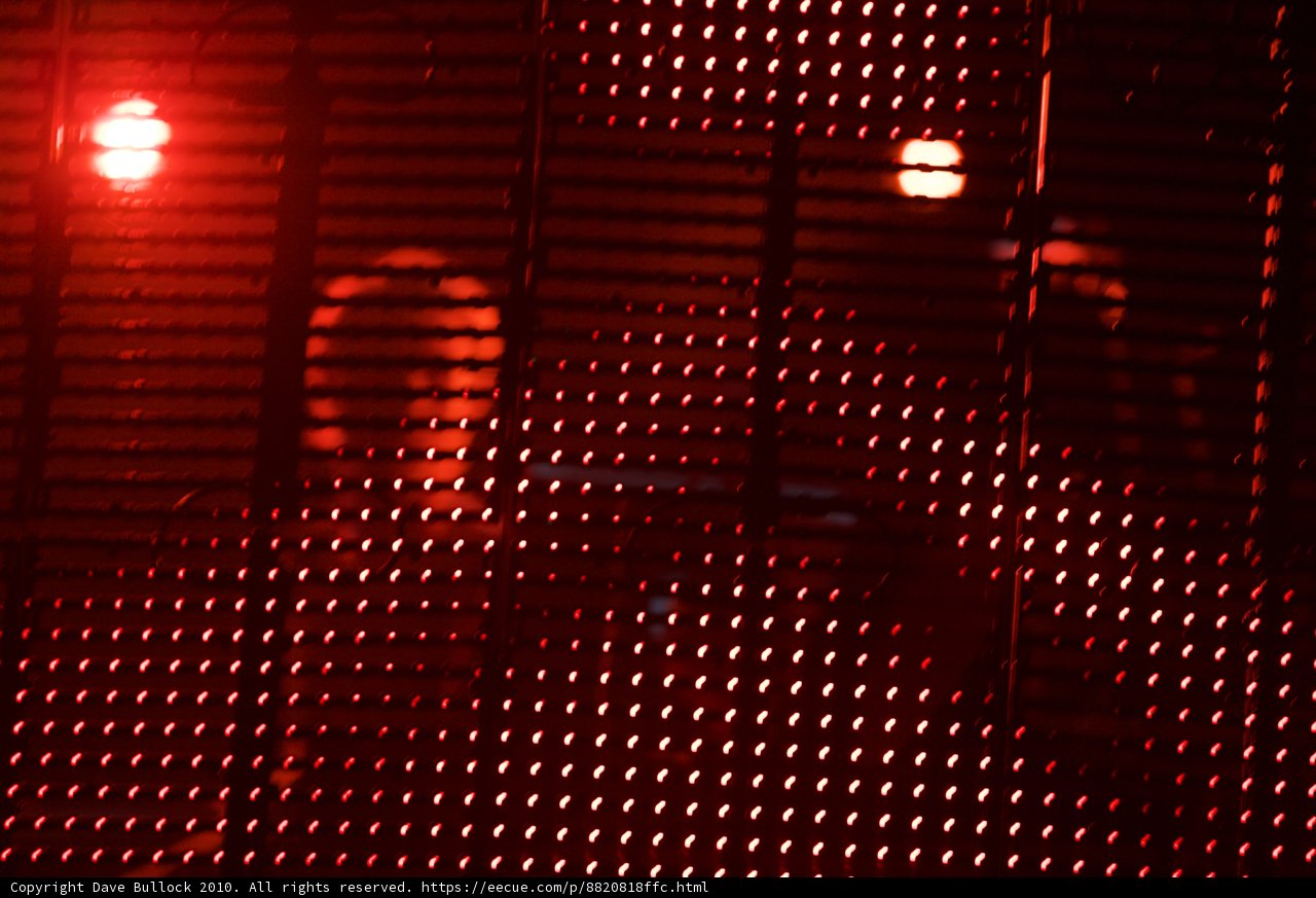 Red Light on Display