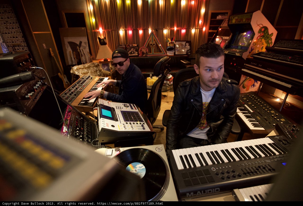 Recording Session with Three Pianos