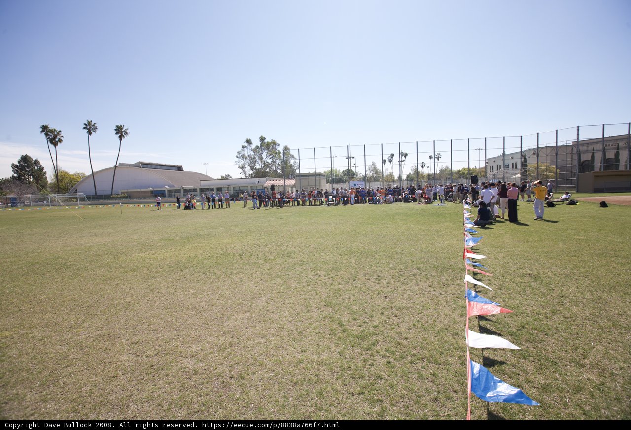 Caltech Engineering Competition Field Crowd