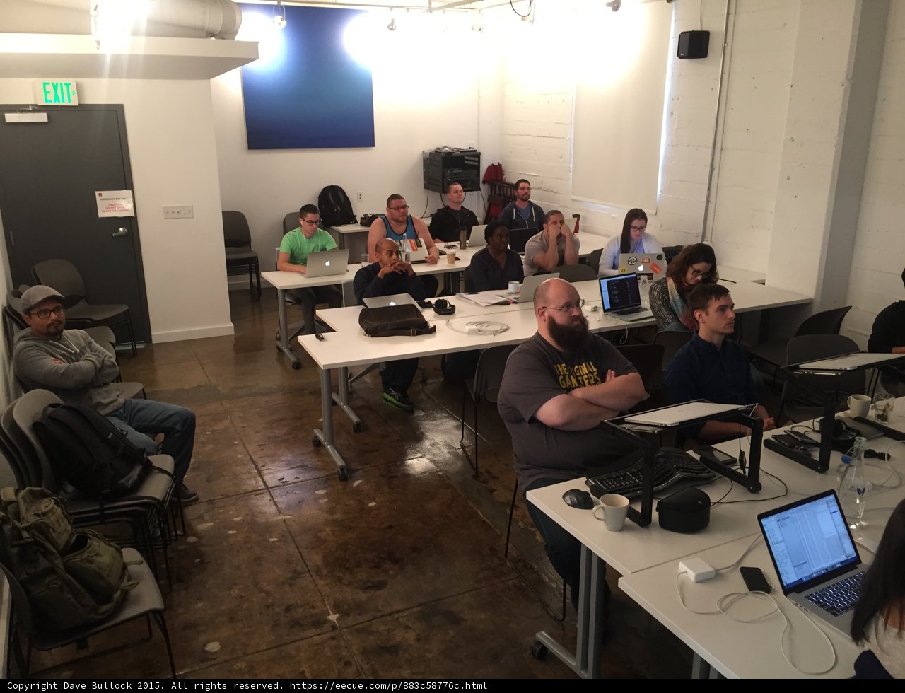 Tech Workshop in Session