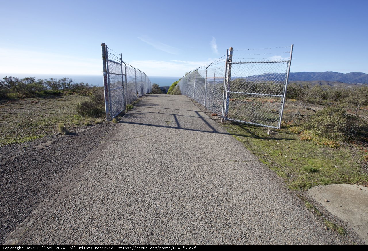 A Gateway in the Hills of Marin Headlands," 2024