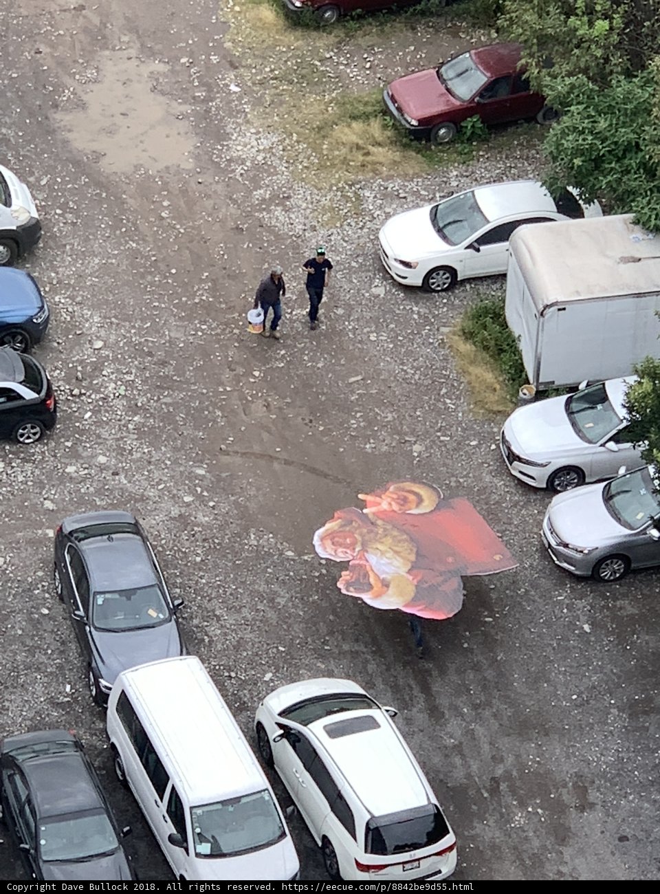 Kite-Flying in the Parking Lot