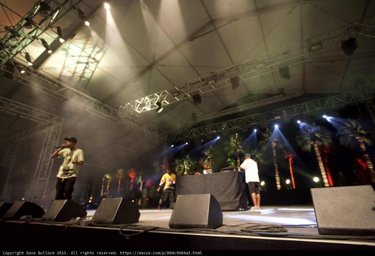 Lights and Music on Coachella's Stage