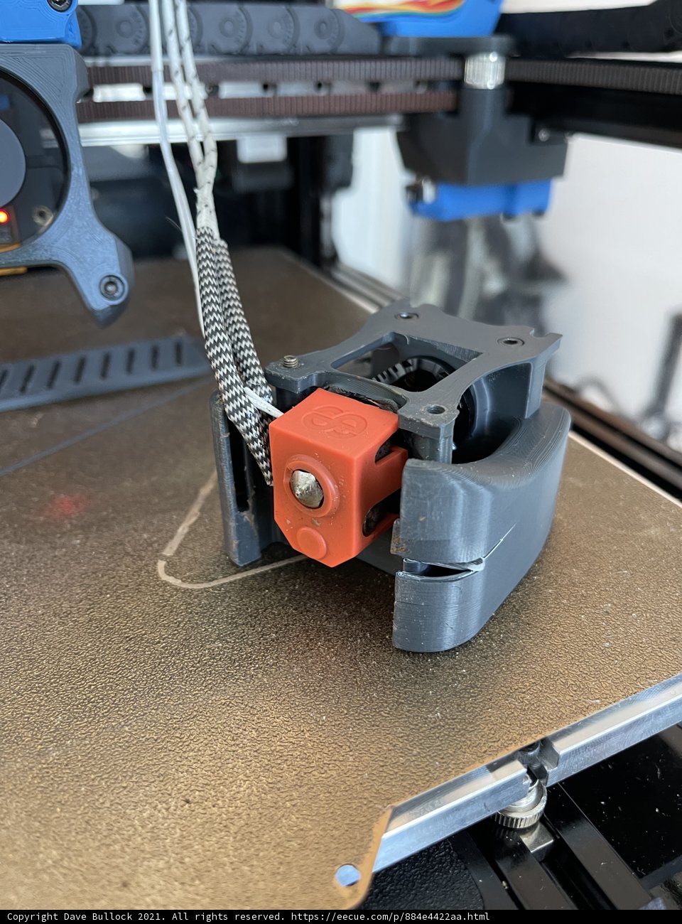 3D Printer with Metal Clamp