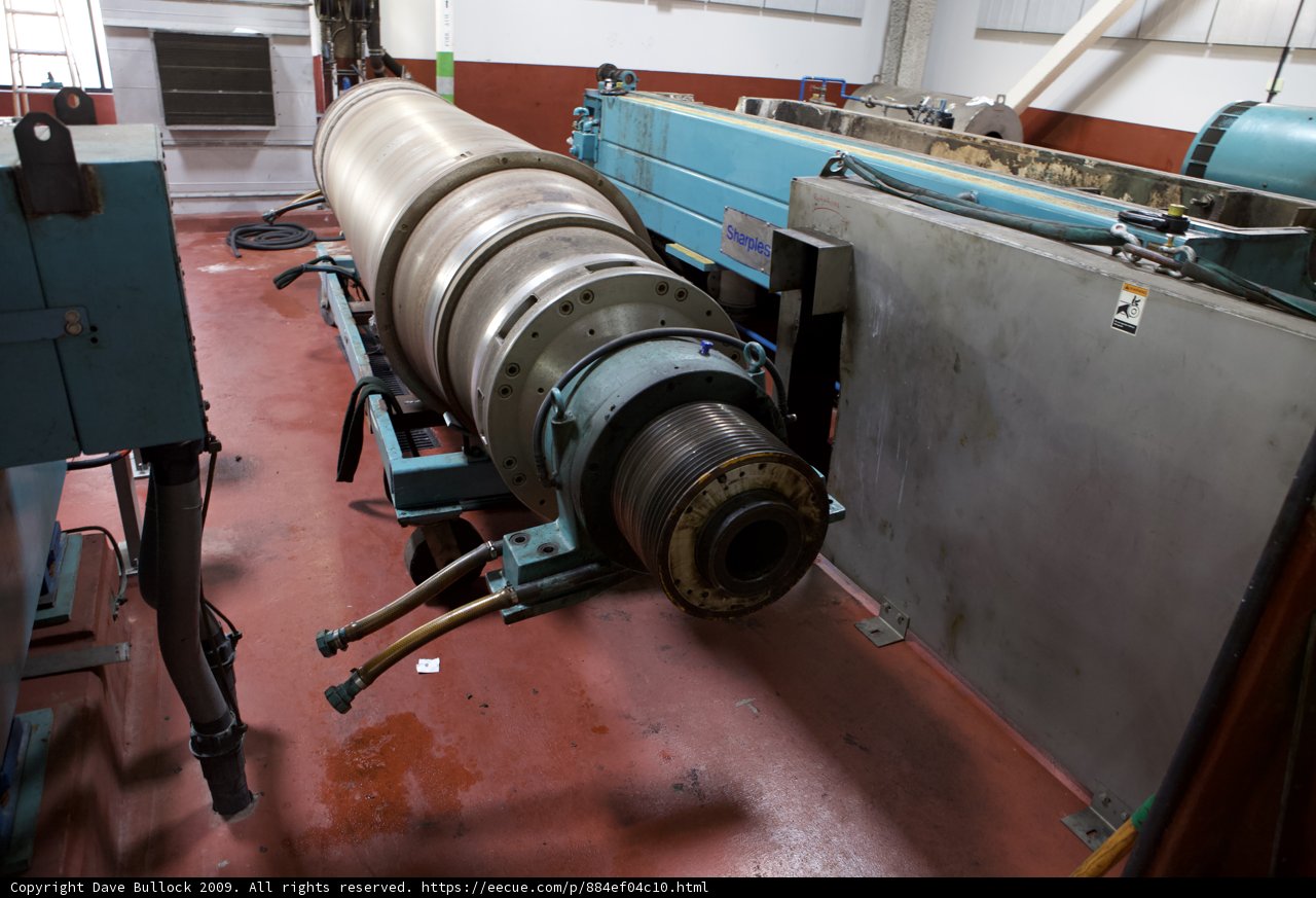 The Rotor Machine creating a Spiral Pipe