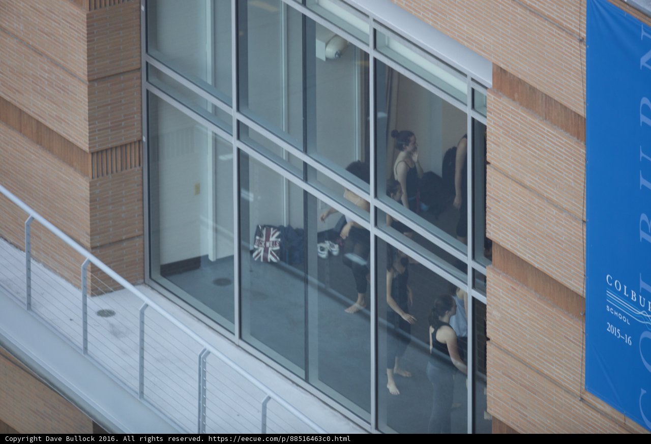 Urban Architecture through a Large Window