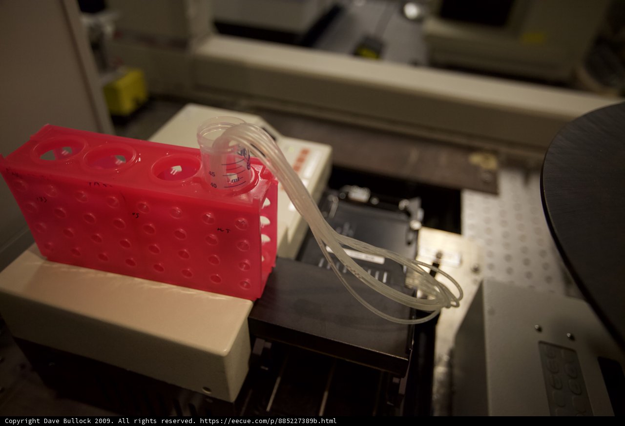 Red Box with Plastic Tube