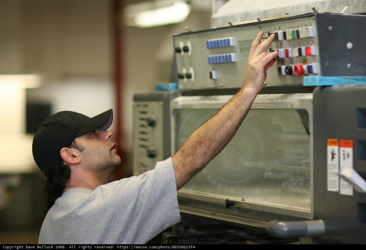 Mechanic in a Baseball Cap