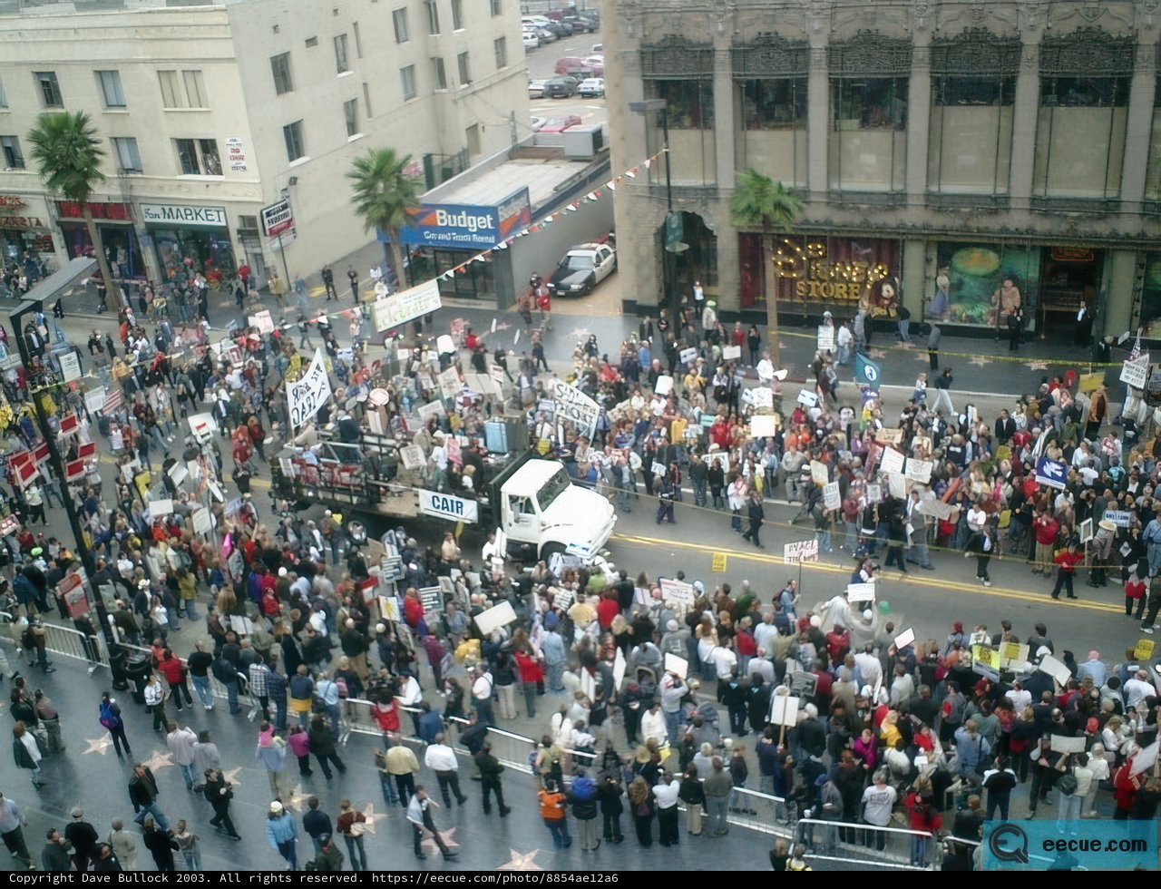 Massive Street Protest